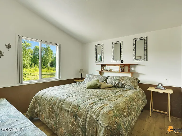 A Fully Furnished Cabin on 400 Feet of Alaska River Frontage