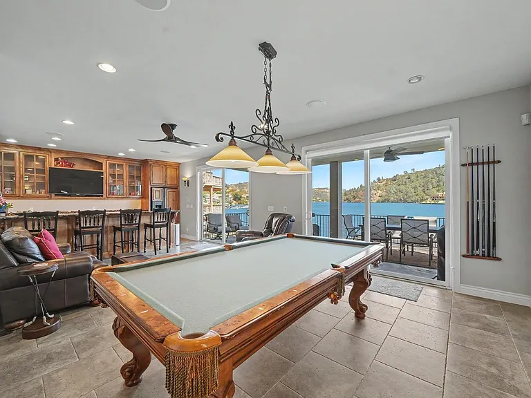A Boat Dock, Lift, and Two Jet Ski Ports on Lake Tulloch