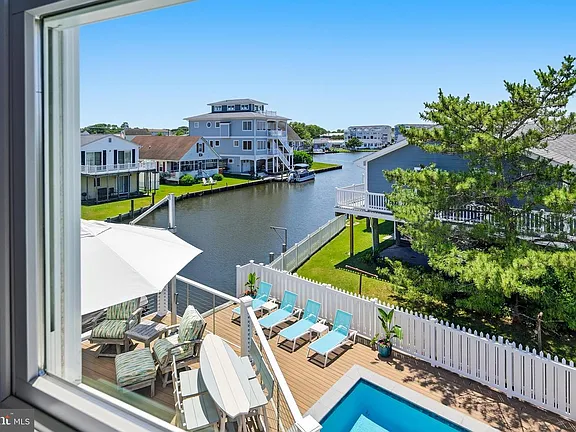 Bay Frontage, a Private Pool, and a Two-Block Walk to the Beach in Fenwick Island