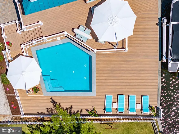 Bay Frontage, a Private Pool, and a Two-Block Walk to the Beach in Fenwick Island