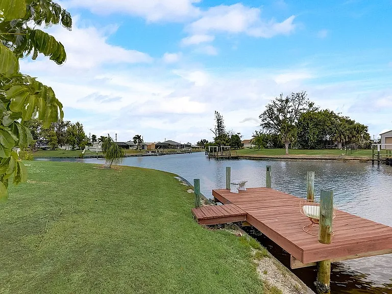 A Tip-Lot Canal Home With 185 Feet of Waterfront for $435,000