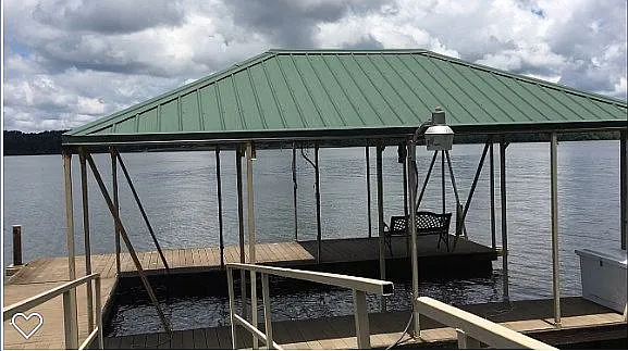 A Covered Dock, a Furnished Cabin, and Room to Build on Lake Eufaula