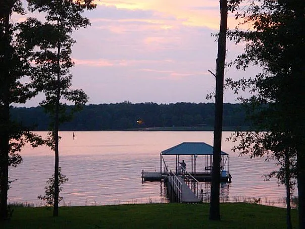 A Covered Dock, a Furnished Cabin, and Room to Build on Lake Eufaula