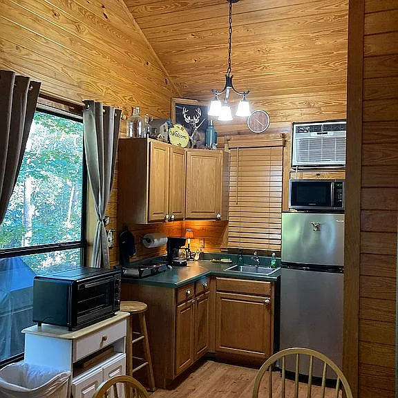 A Covered Dock, a Furnished Cabin, and Room to Build on Lake Eufaula