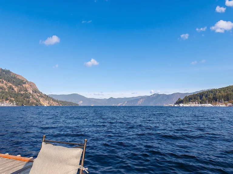A Floating Cottage on Lake Pend Oreille