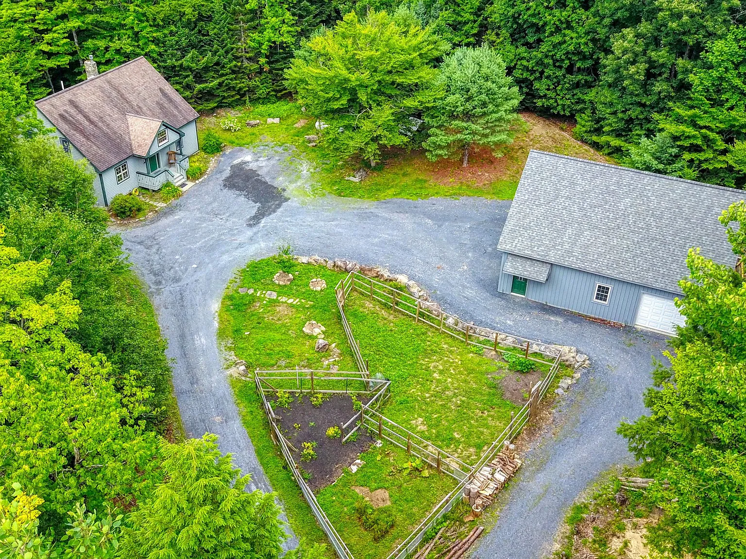 Over 300 Feet of Sandy Pond Frontage on 9.57 Private Acres