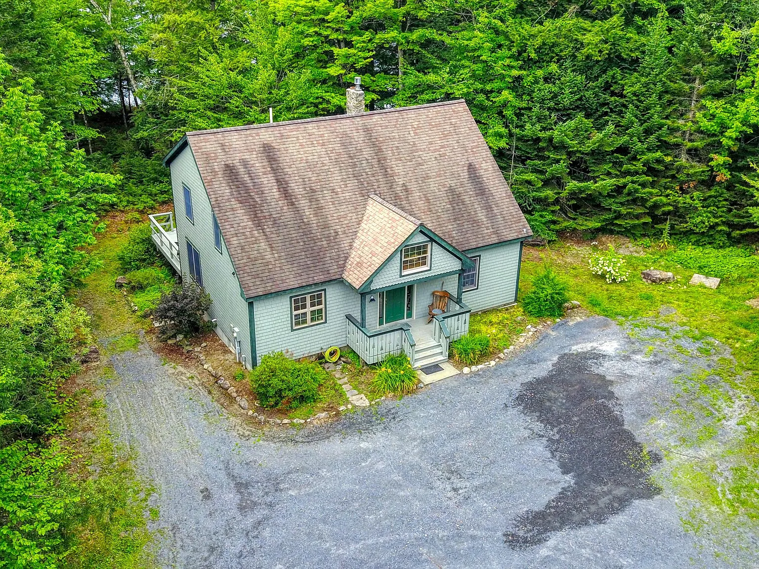 Over 300 Feet of Sandy Pond Frontage on 9.57 Private Acres
