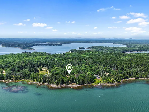 210 Feet of Deep-Water Frontage on Harrington Bay — Sold Fully Furnished