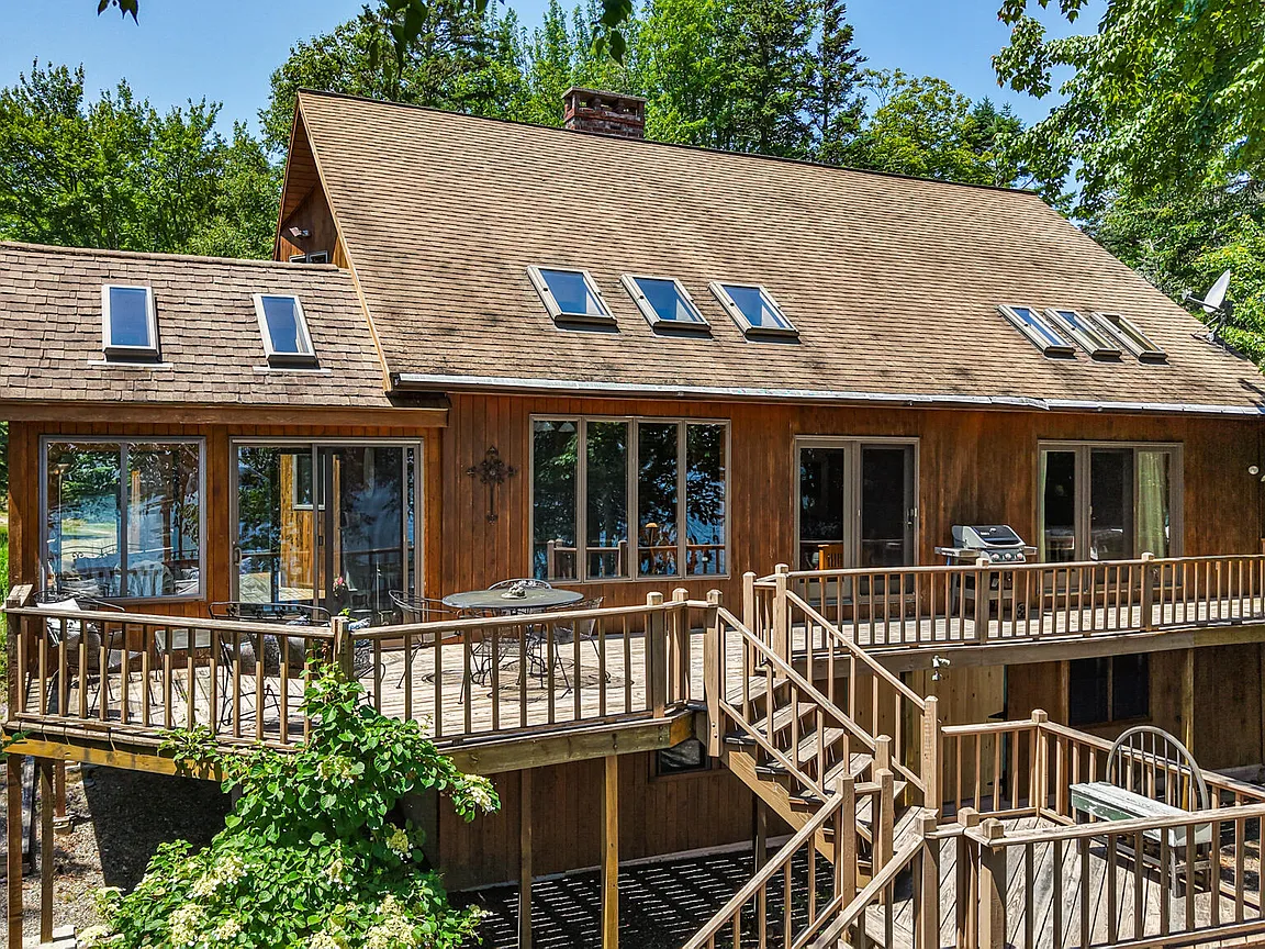 210 Feet of Deep-Water Frontage on Harrington Bay — Sold Fully Furnished