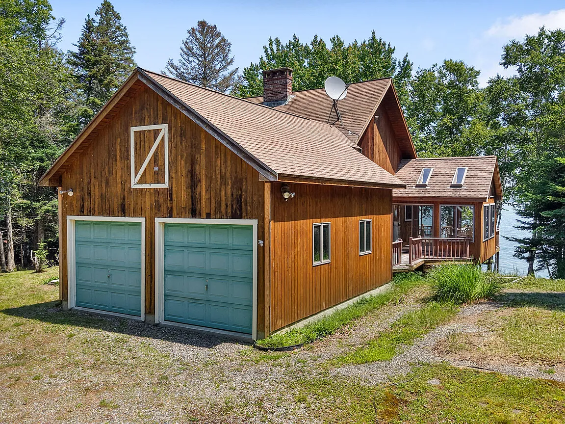 210 Feet of Deep-Water Frontage on Harrington Bay — Sold Fully Furnished