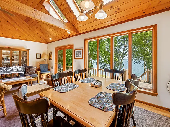 210 Feet of Deep-Water Frontage on Harrington Bay — Sold Fully Furnished