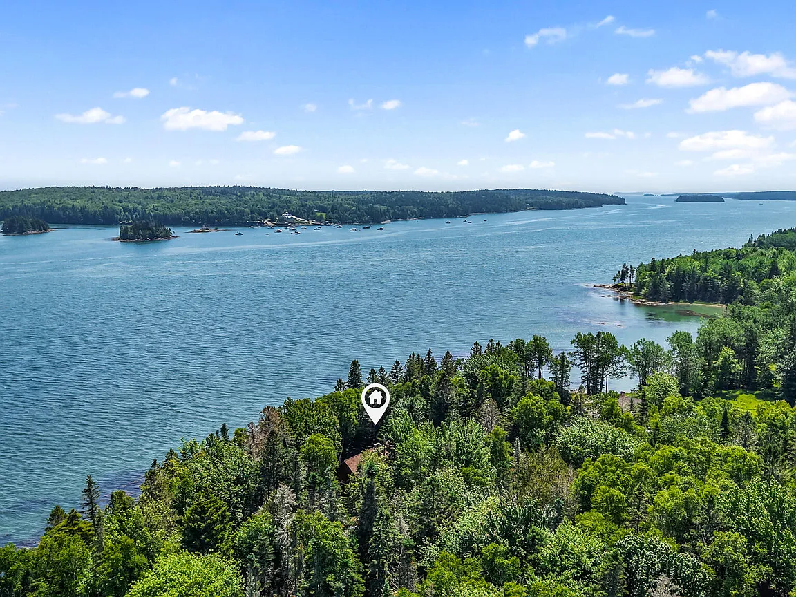 210 Feet of Deep-Water Frontage on Harrington Bay — Sold Fully Furnished
