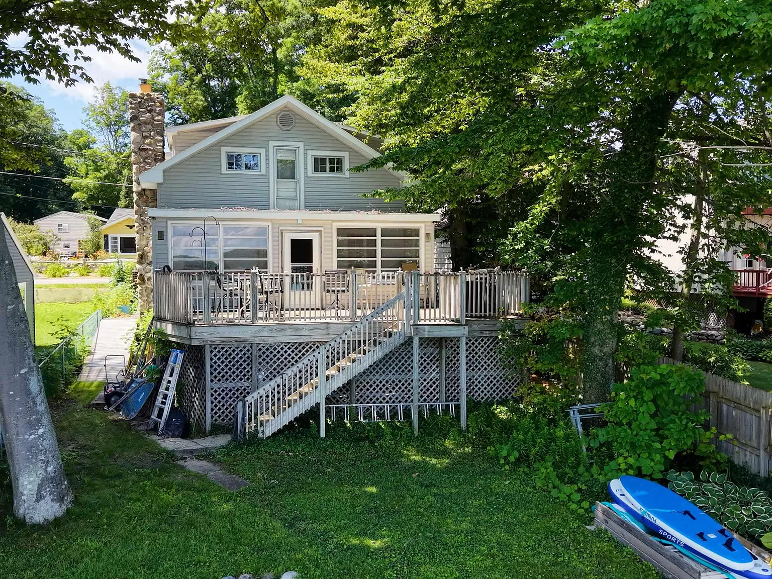 Forty Feet on Elk Lake, Minutes From the Harbor