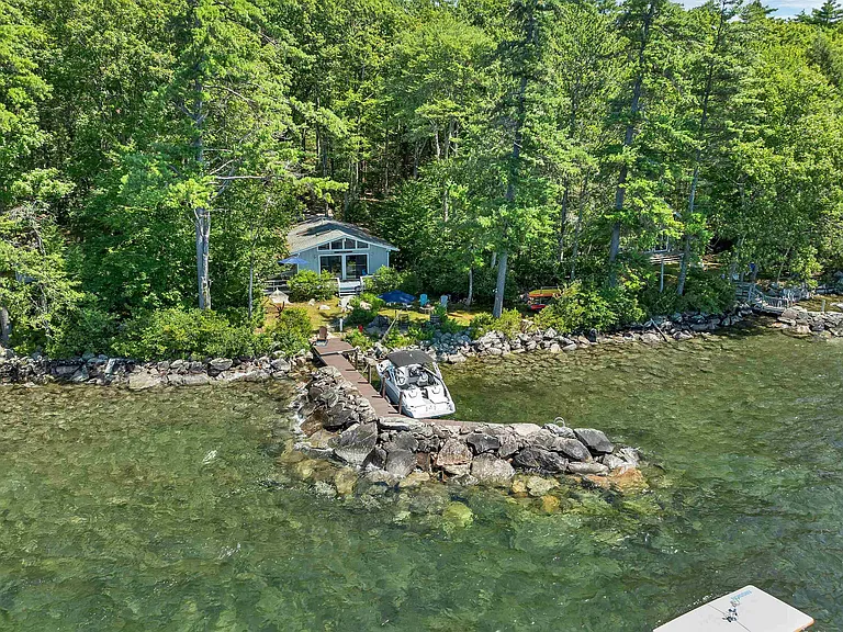A True Island Bungalow on Lake Winnipesaukee