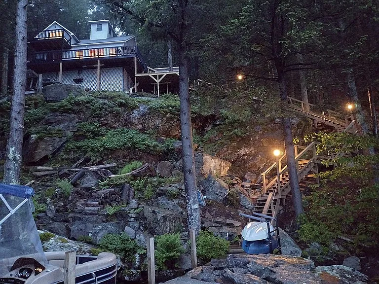 A Private Island Cabin on Lake Winnipesaukee for $700,000