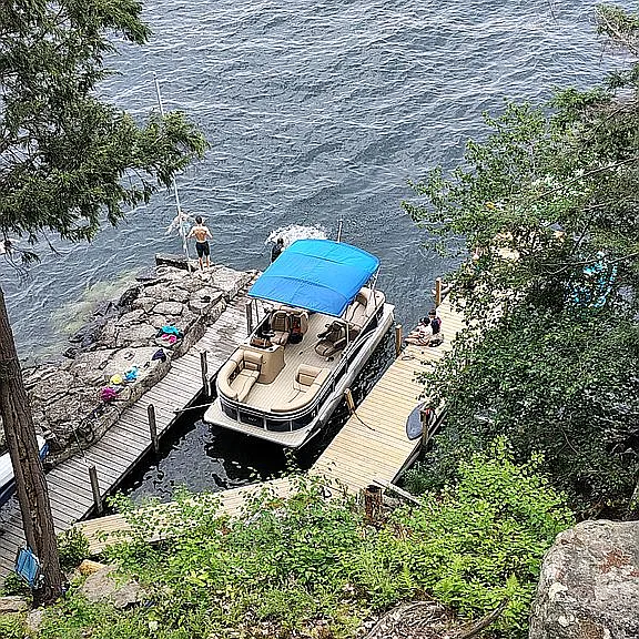A Private Island Cabin on Lake Winnipesaukee for $700,000