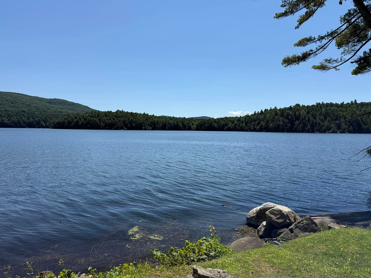 A Camp on Augur Lake, With a Second Lot to Build On