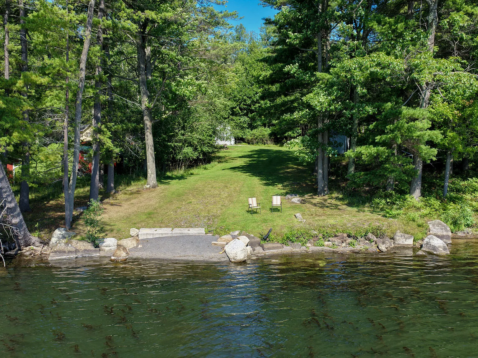 A Camp on Augur Lake, With a Second Lot to Build On
