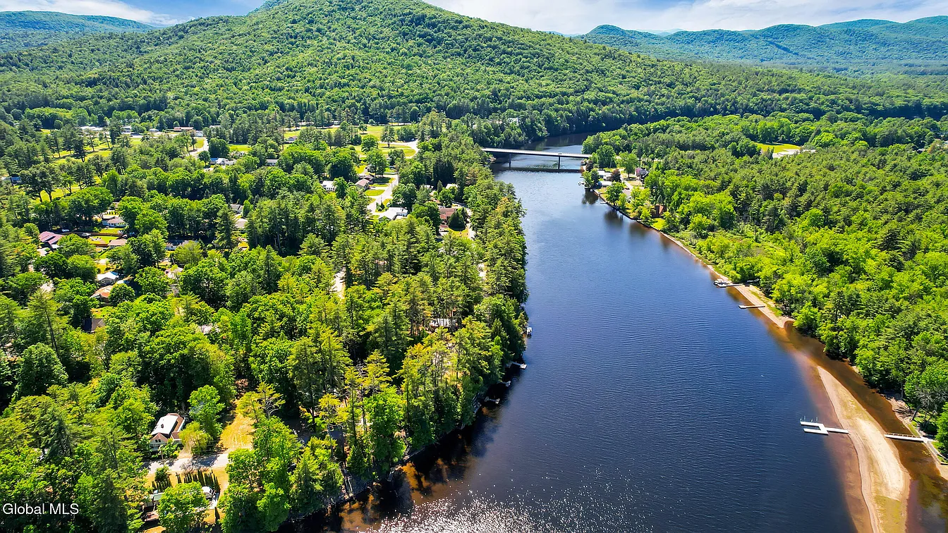 A Cottage at the Confluence of the Sacandaga and Hudson Rivers