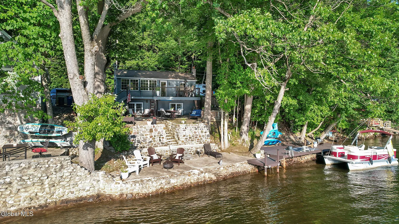 A Cottage at the Confluence of the Sacandaga and Hudson Rivers