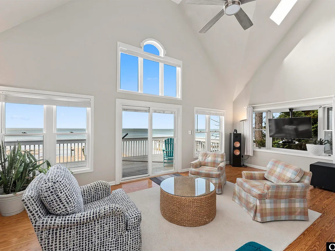 West-Facing Sunsets on the Albemarle Sound in the Outer Banks