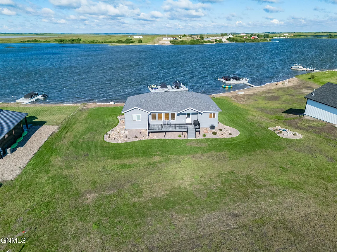 New Construction on Blue Lake, With a 3,600-Square-Foot Shop