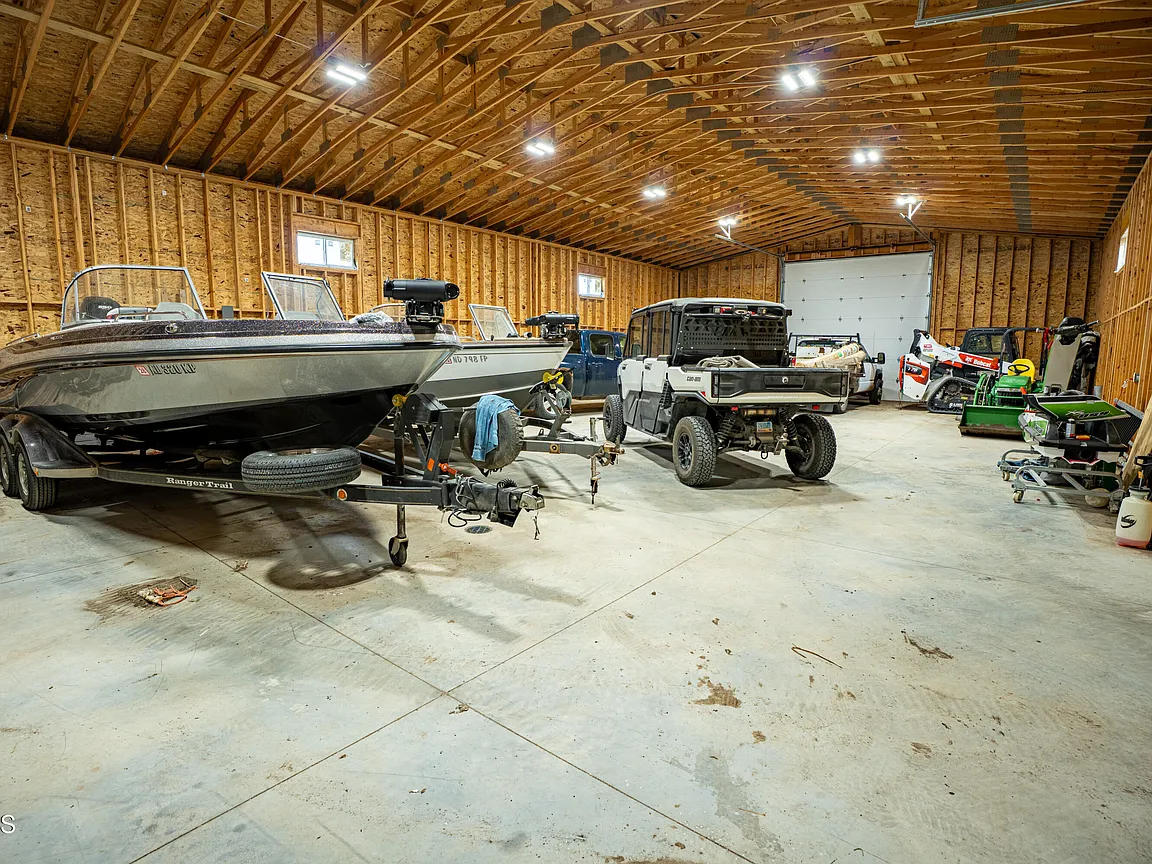 New Construction on Blue Lake, With a 3,600-Square-Foot Shop