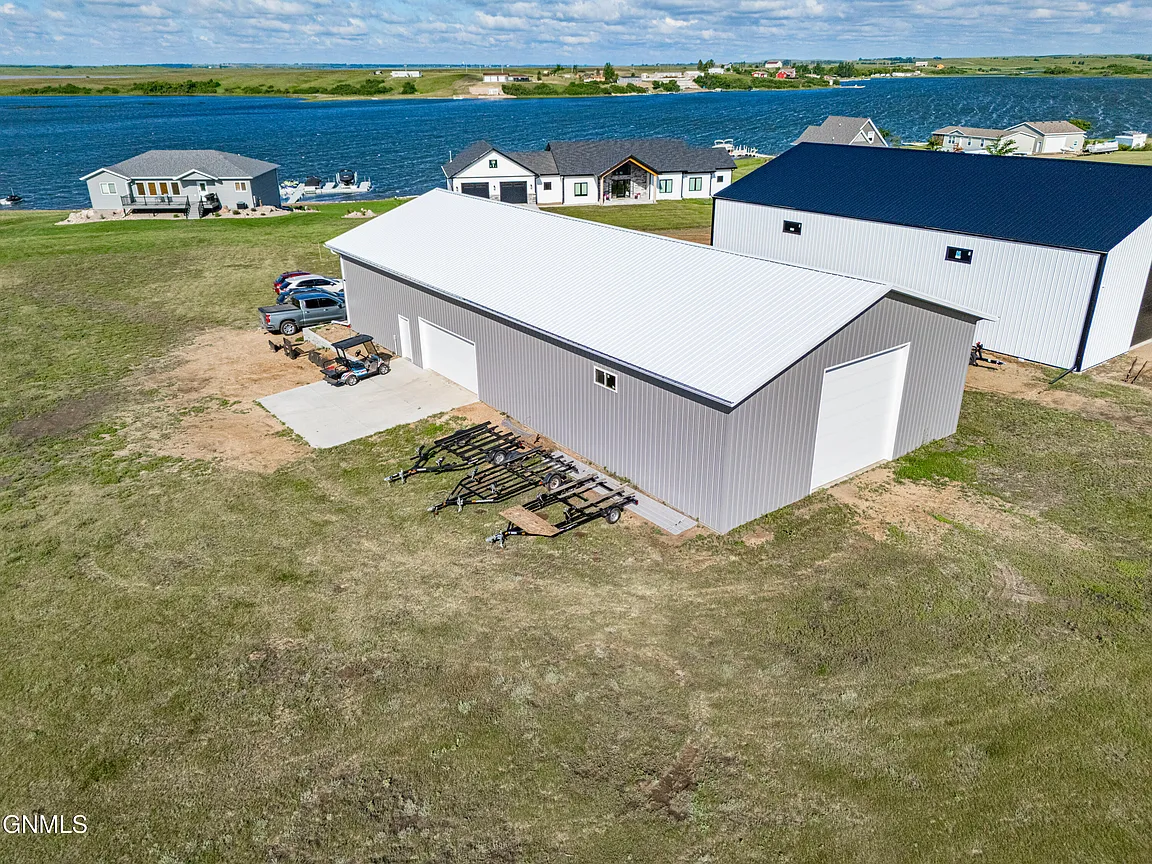 New Construction on Blue Lake, With a 3,600-Square-Foot Shop