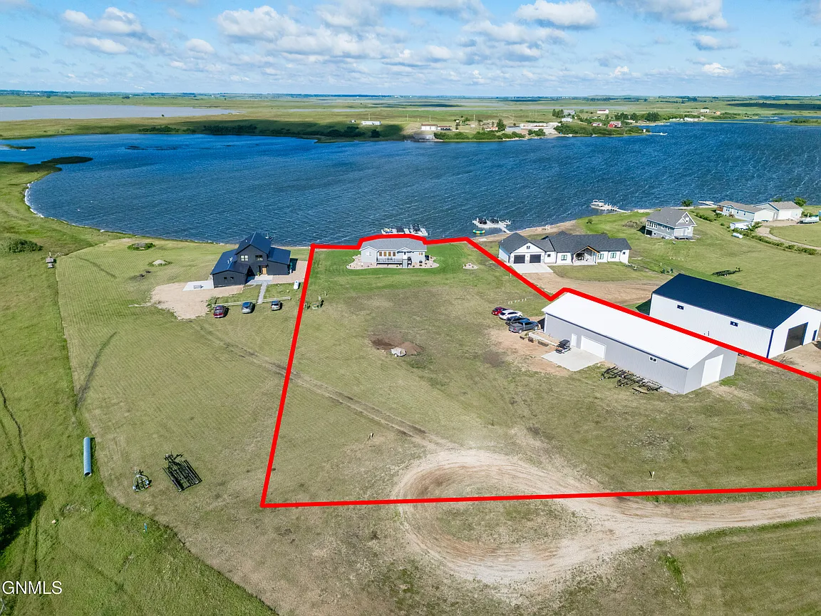 New Construction on Blue Lake, With a 3,600-Square-Foot Shop
