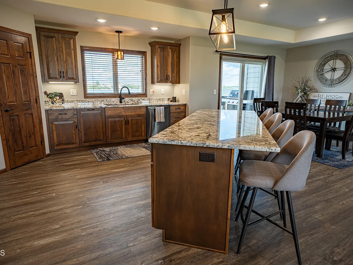 New Construction on Blue Lake, With a 3,600-Square-Foot Shop