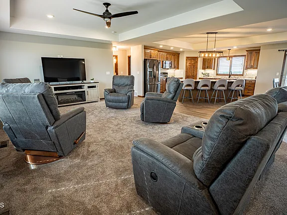 New Construction on Blue Lake, With a 3,600-Square-Foot Shop
