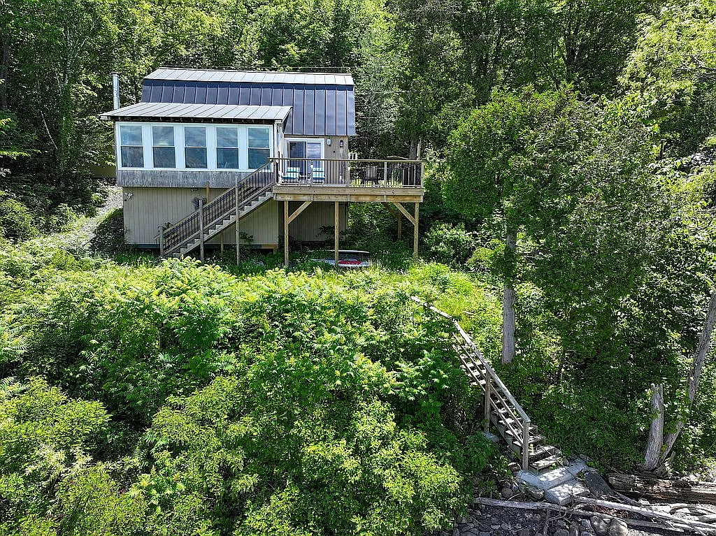 A Fully Renovated Camp on Lake Champlain, With a Mooring for a 45-Foot Boat