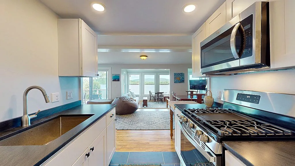 A Fully Renovated Camp on Lake Champlain, With a Mooring for a 45-Foot Boat