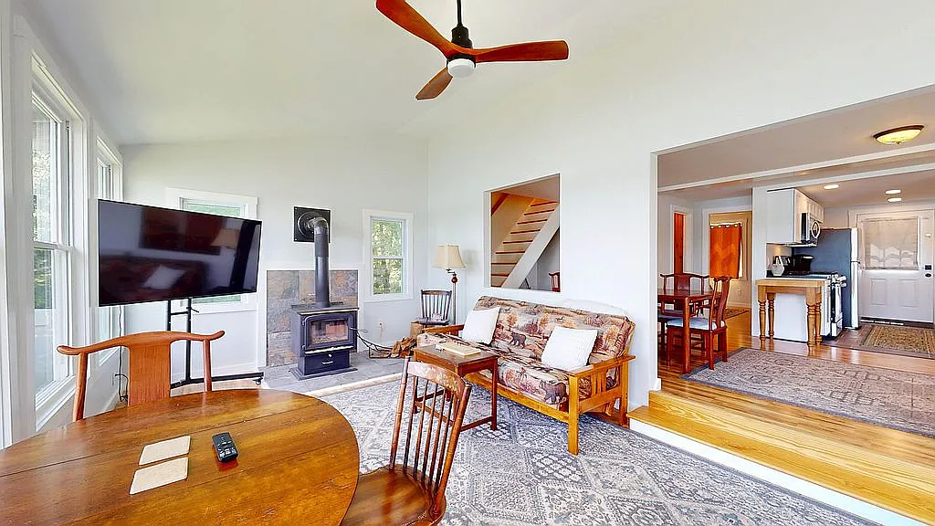 A Fully Renovated Camp on Lake Champlain, With a Mooring for a 45-Foot Boat