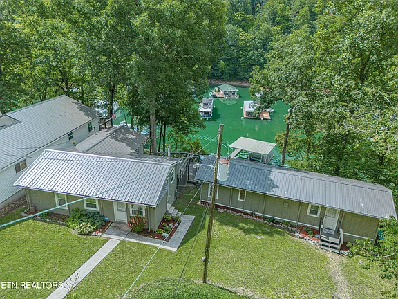 Two Cottages, 120 Feet of Shoreline, and a Private Dock on Norris Lake