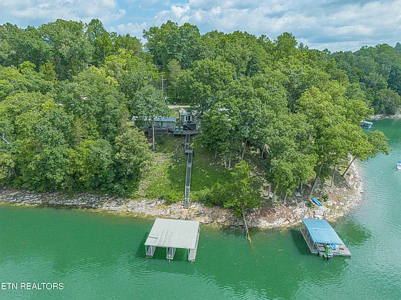 Two Cottages, 120 Feet of Shoreline, and a Private Dock on Norris Lake