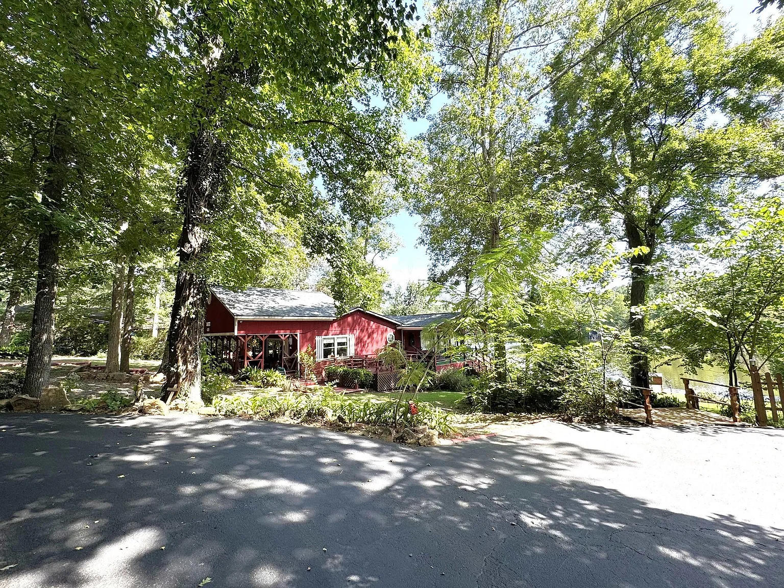 A Private Dock and Two Shaded Lots on Lake Amanda
