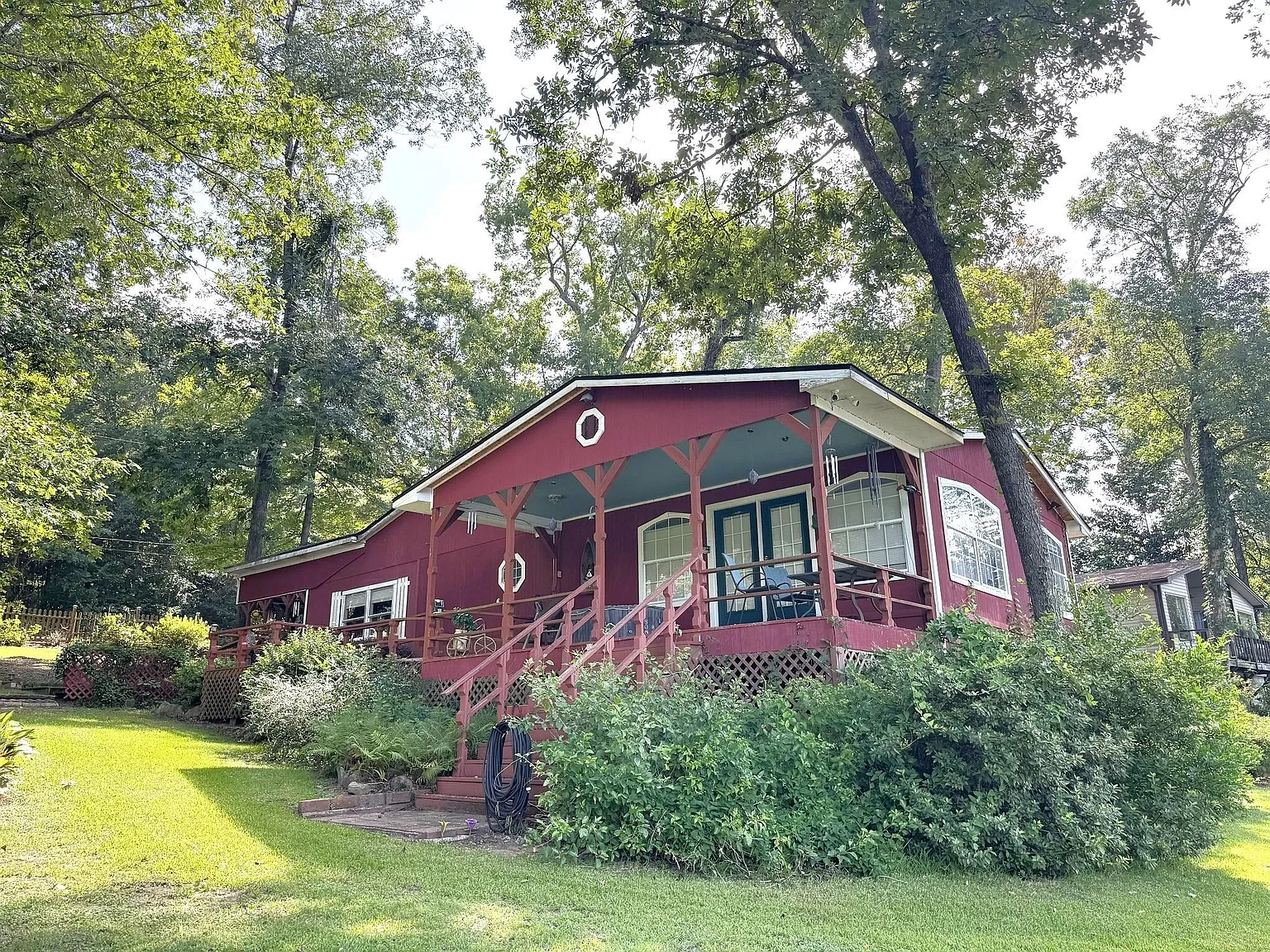 A Private Dock and Two Shaded Lots on Lake Amanda