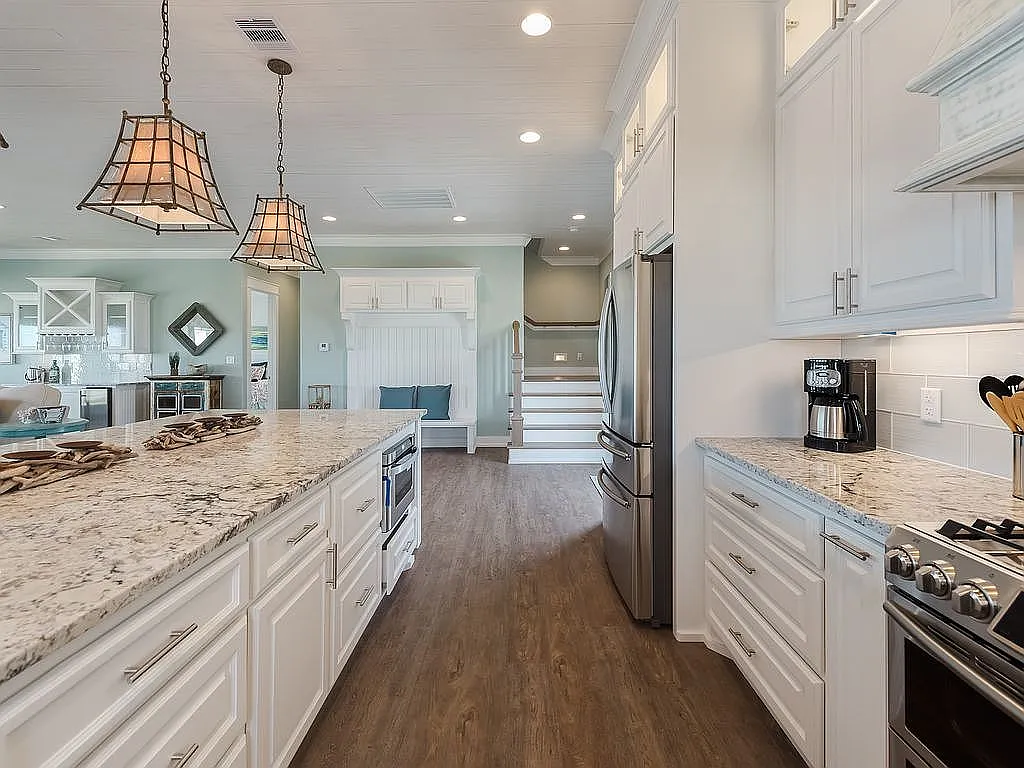 A Front-Row Beach House on the Gulf, Fully Furnished, for $1,349,000
