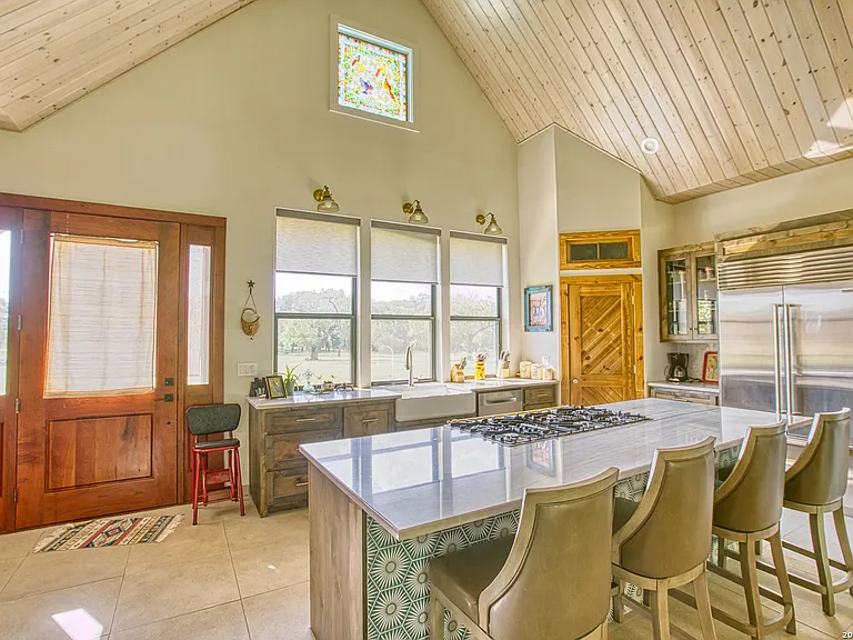 A Custom Hill Country Estate on 954 Feet of the Sabinal River