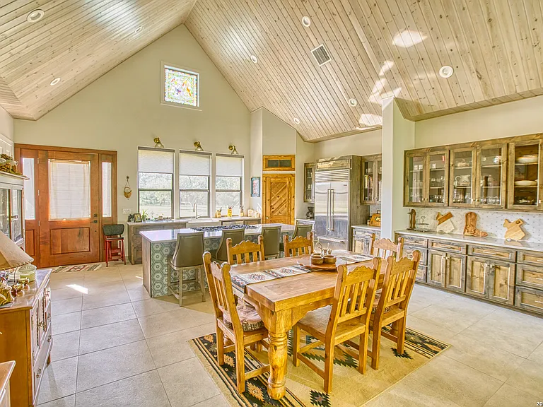 A Custom Hill Country Estate on 954 Feet of the Sabinal River