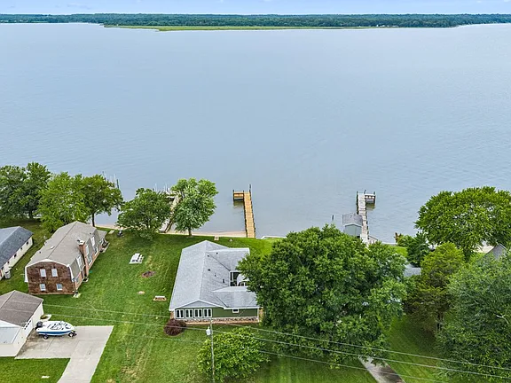 A Private Pier on the Rappahannock River in the Northern Neck