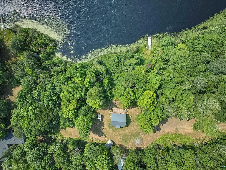 A Finished Main Level and an Unfinished Upstairs on 570 Feet of Eureka Lake