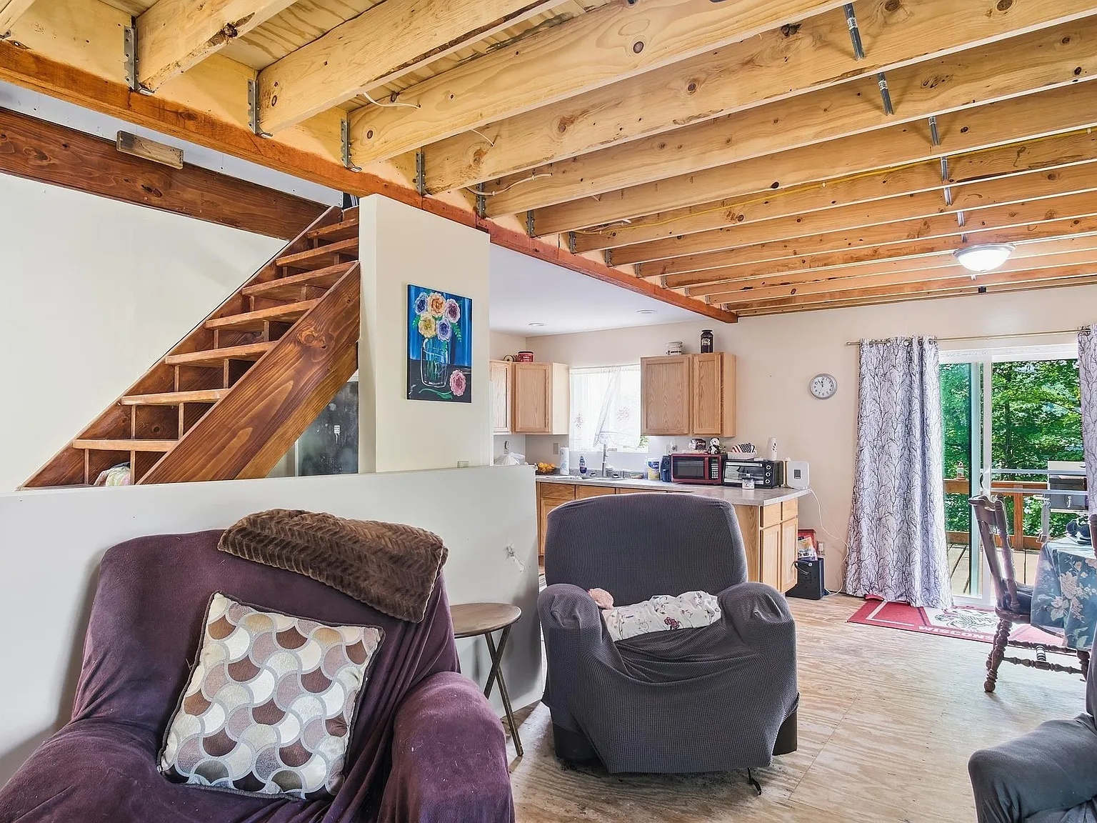 A Finished Main Level and an Unfinished Upstairs on 570 Feet of Eureka Lake