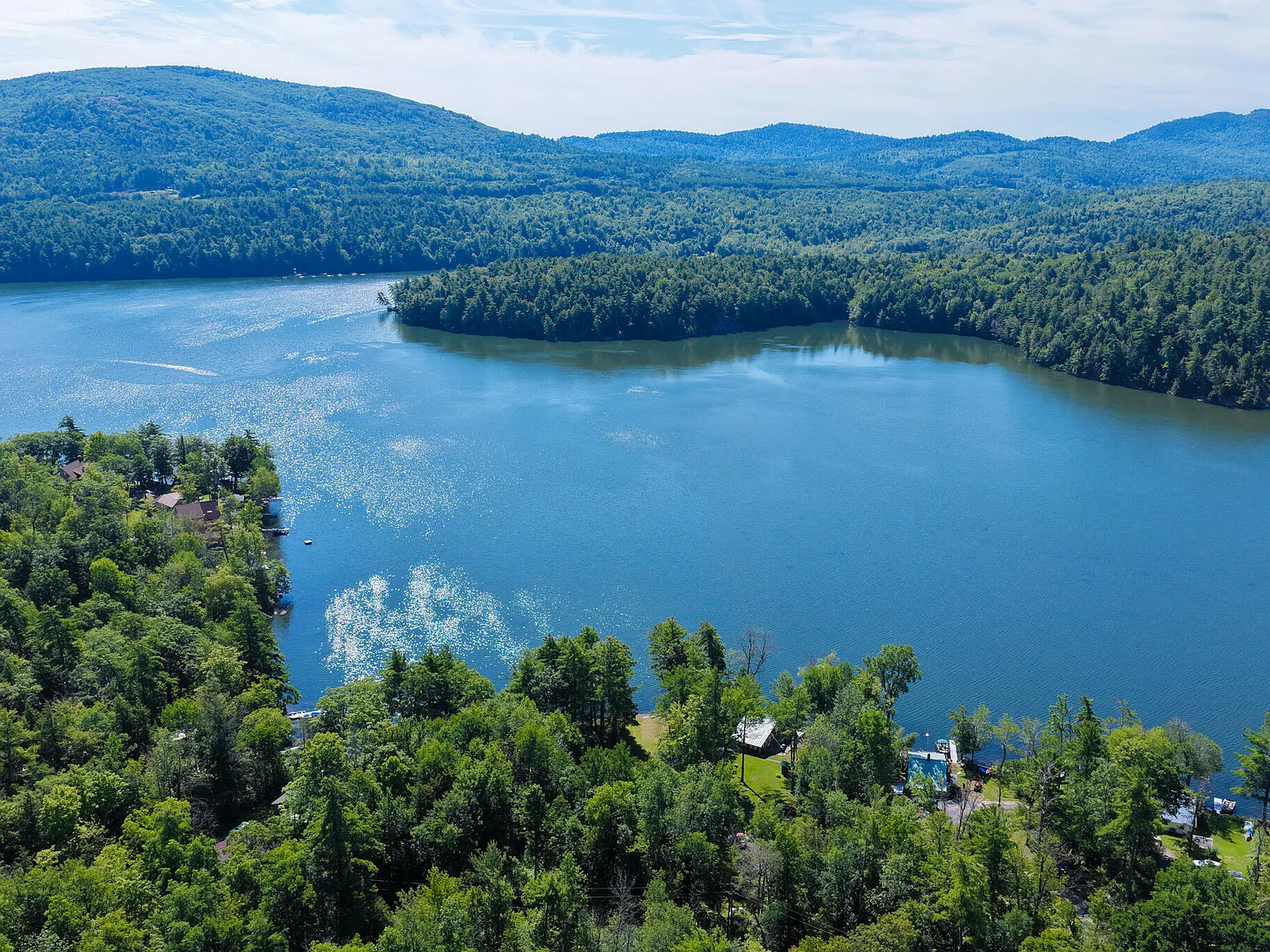 A Camp on Augur Lake, With a Second Lot to Build On